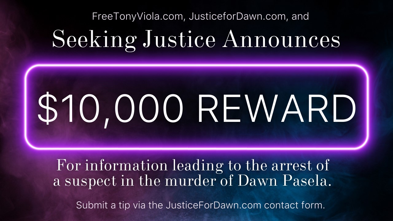 Seeking Justice Announces $10,000 Reward for Information Leading to the Arrest of a Suspect in the Murder of Dawn Pasela Image